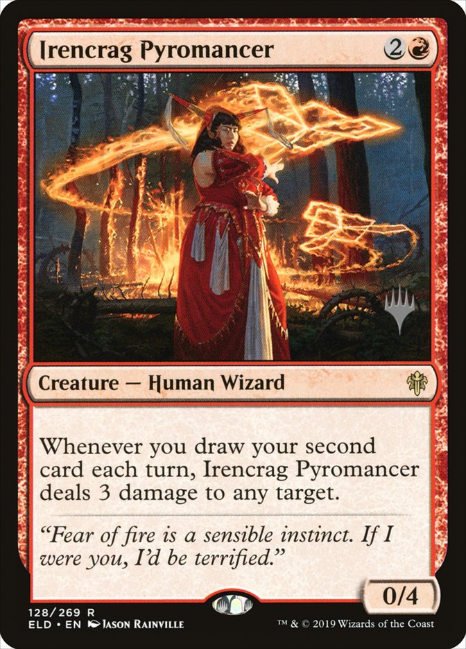 Irencrag Pyromancer (Promo Pack) [Throne of Eldraine Promos] | Mega City Incorporated