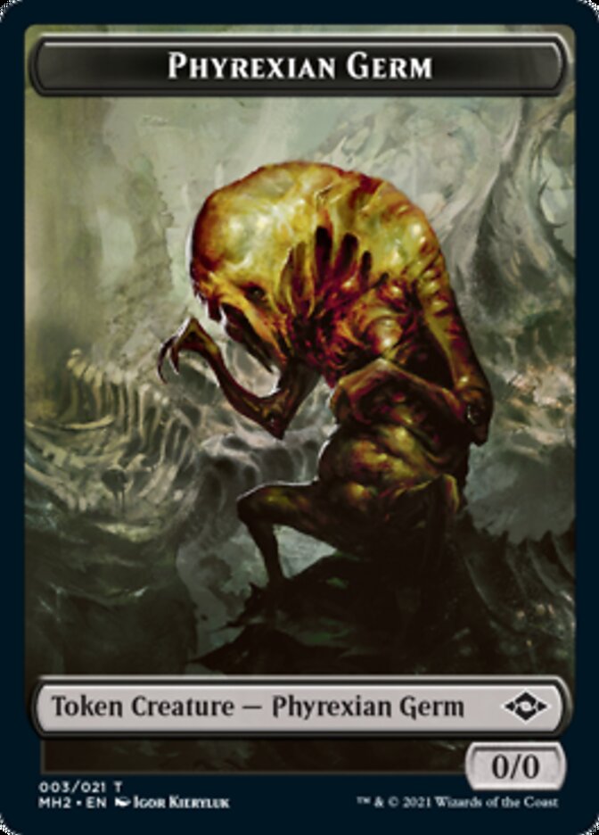 Phyrexian Germ Token [Modern Horizons 2 Tokens] | Mega City Incorporated