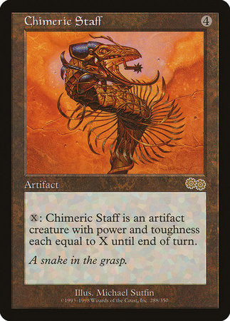 Chimeric Staff [Urza's Saga] | Mega City Incorporated