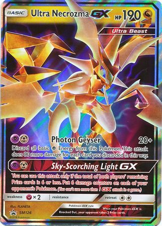 Ultra Necrozma GX (SM126) (Jumbo Card) [Sun & Moon: Black Star Promos] | Mega City Incorporated