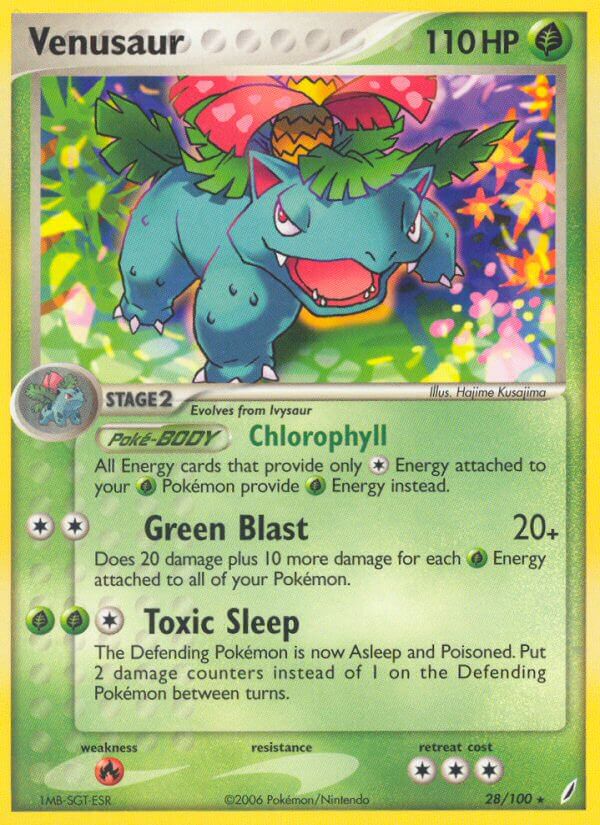 Venusaur (28/100) (Theme Deck Exclusive) [EX: Crystal Guardians] | Mega City Incorporated