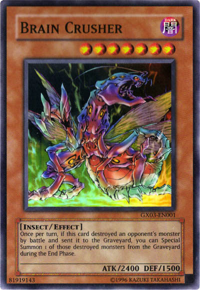 Brain Crusher [GX03-EN001] Super Rare | Mega City Incorporated