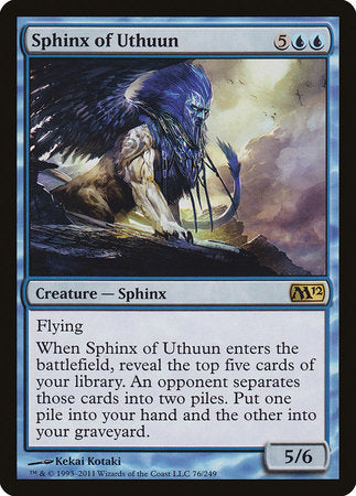 Sphinx of Uthuun [Magic 2012] | Mega City Incorporated