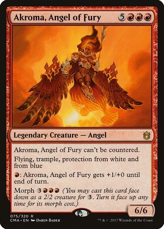 Akroma, Angel of Fury [Commander Anthology] | Mega City Incorporated