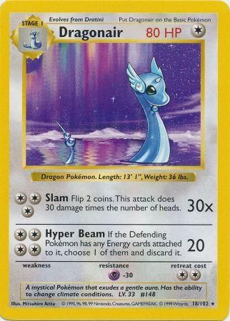 Dragonair (18/102) [Base Set Shadowless Unlimited] | Mega City Incorporated