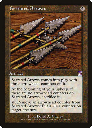 Serrated Arrows [Time Spiral Timeshifted] | Mega City Incorporated