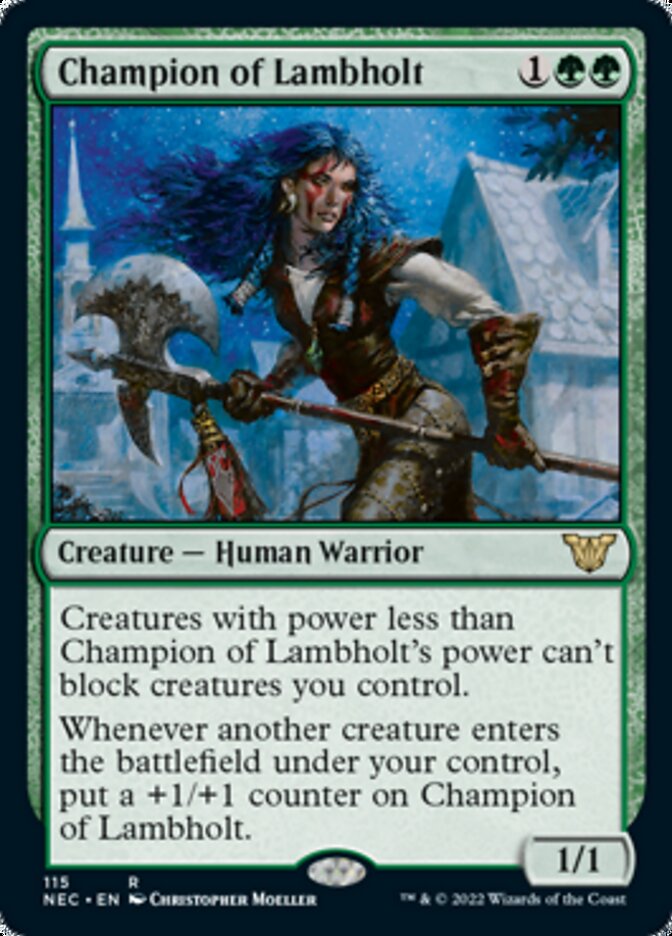 Champion of Lambholt [Kamigawa: Neon Dynasty Commander] | Mega City Incorporated