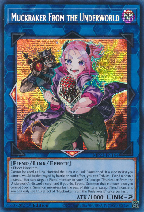 Muckraker From the Underworld [MP23-EN194] Prismatic Secret Rare | Mega City Incorporated