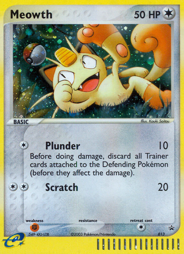 Meowth (013) [Nintendo: Black Star Promos] | Mega City Incorporated