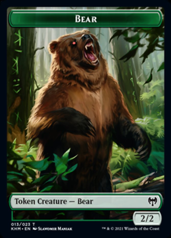 Bear Token [Kaldheim] | Mega City Incorporated