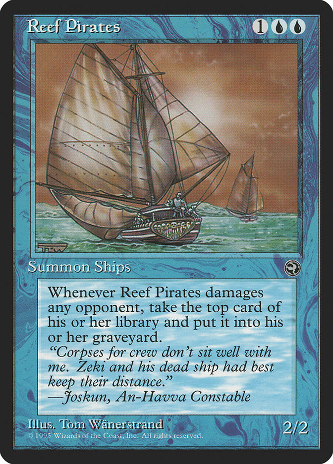 Reef Pirates (Joskun Flavor Text) [Homelands] | Mega City Incorporated