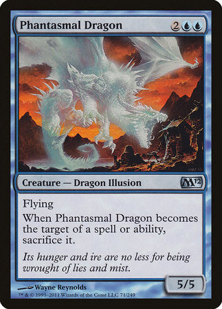Phantasmal Dragon [Magic 2012] | Mega City Incorporated