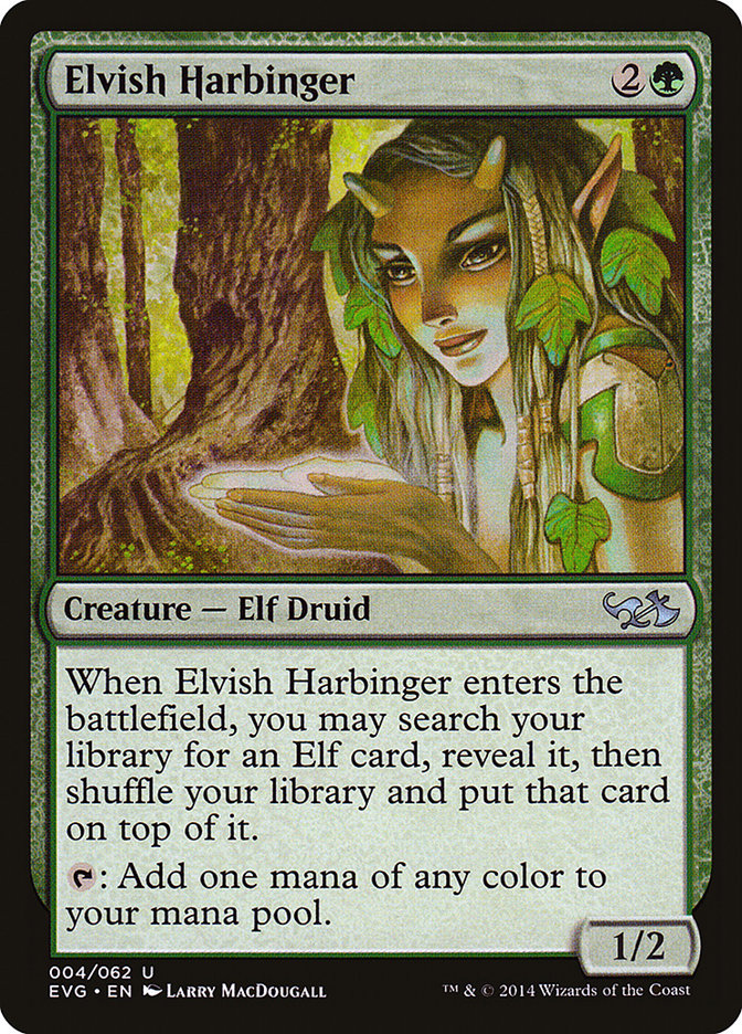 Elvish Harbinger (Elves vs. Goblins) [Duel Decks Anthology] | Mega City Incorporated