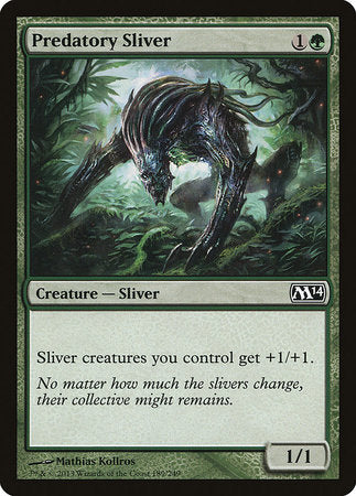 Predatory Sliver [Magic 2014] | Mega City Incorporated