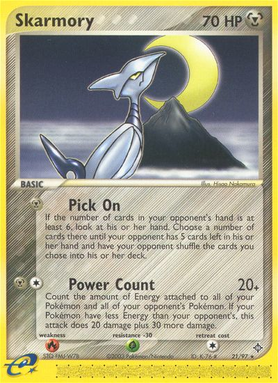 Skarmory (21/97) [EX: Dragon] | Mega City Incorporated