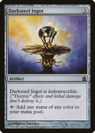 Darksteel Ingot [Commander 2011] | Mega City Incorporated