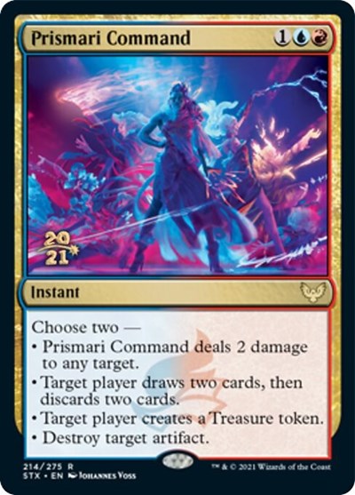 Prismari Command [Strixhaven: School of Mages Prerelease Promos] | Mega City Incorporated