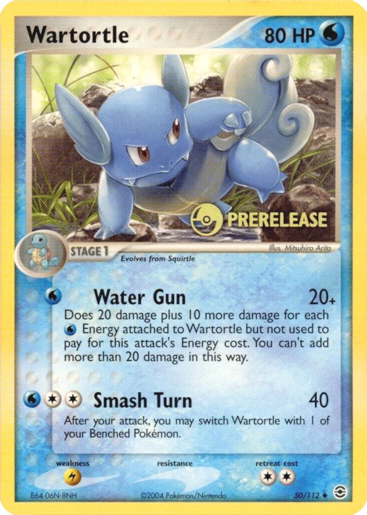 Wartortle (50/112) (Prerelease) [EX: FireRed & LeafGreen] | Mega City Incorporated