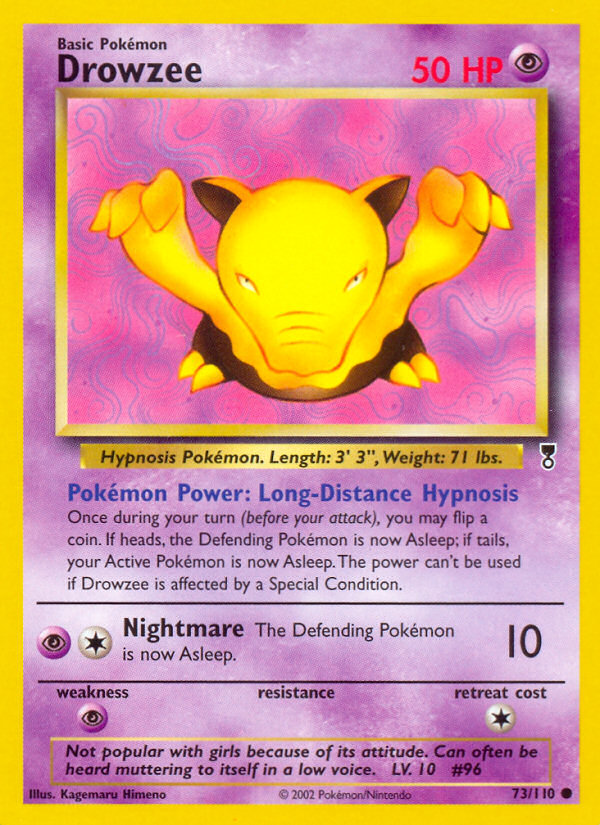 Drowzee (73/110) [Legendary Collection] | Mega City Incorporated