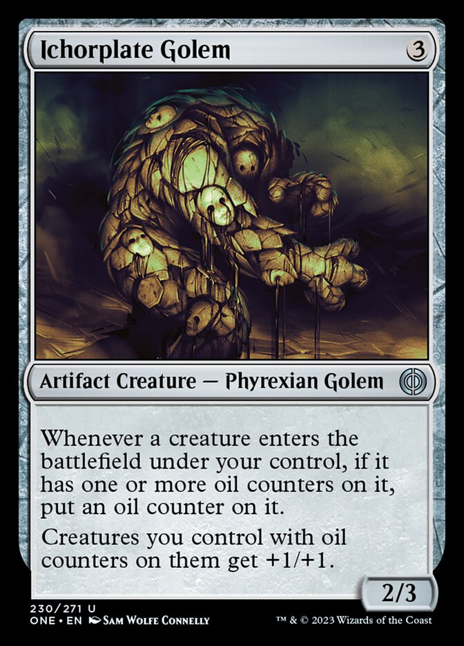 Ichorplate Golem [Phyrexia: All Will Be One] | Mega City Incorporated