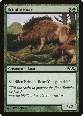 Brindle Boar [Magic 2014] | Mega City Incorporated