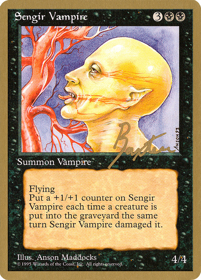 Sengir Vampire (George Baxter) [Pro Tour Collector Set] | Mega City Incorporated