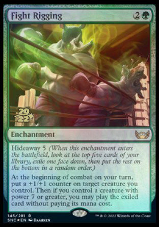 Fight Rigging [Streets of New Capenna Prerelease Promos] | Mega City Incorporated