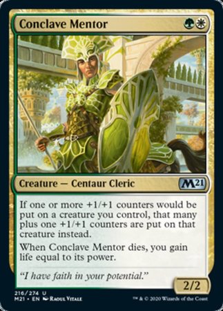 Conclave Mentor [Core Set 2021] | Mega City Incorporated