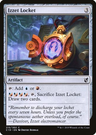 Izzet Locket [Commander 2019] | Mega City Incorporated