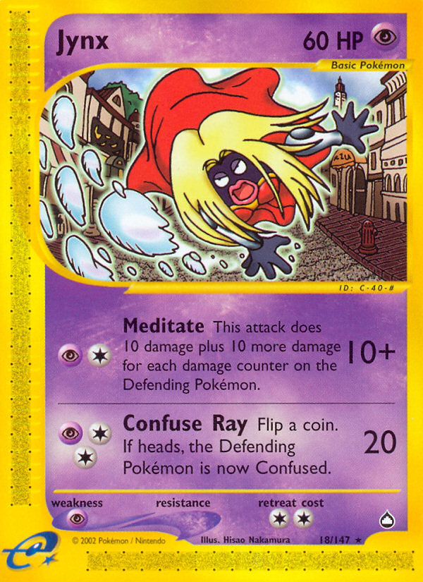 Jynx (18/147) [Aquapolis] | Mega City Incorporated