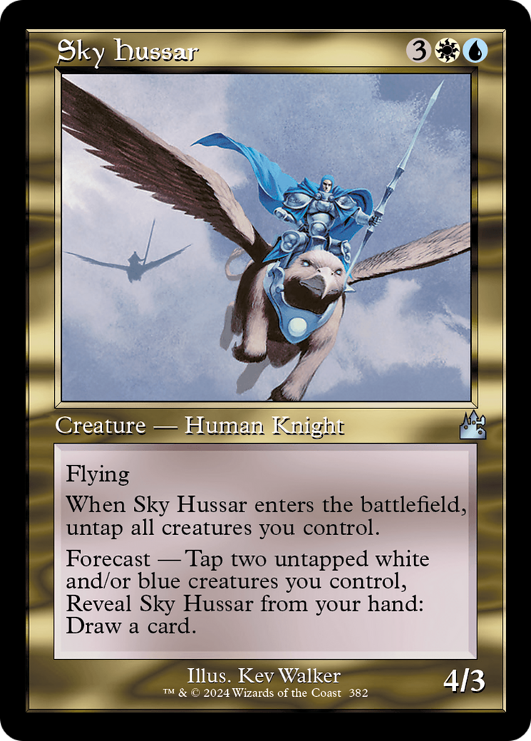 Sky Hussar (Retro Frame) [Ravnica Remastered] | Mega City Incorporated