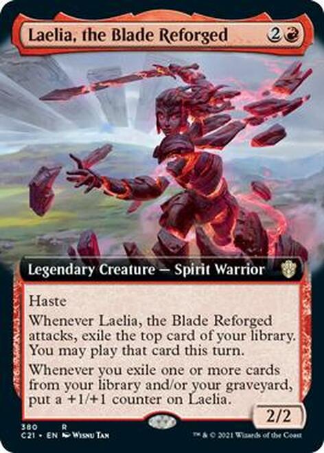 Laelia, the Blade Reforged (Extended) [Commander 2021] | Mega City Incorporated