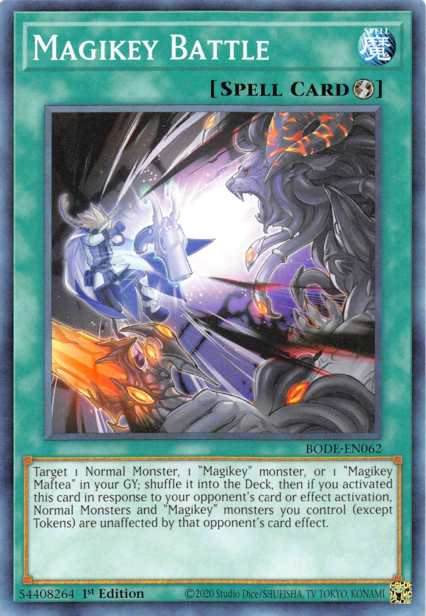 Magikey Battle [BODE-EN062] Common | Mega City Incorporated
