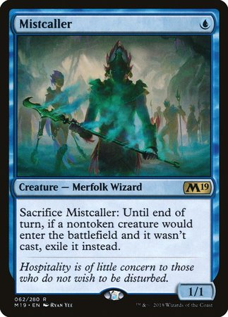 Mistcaller [Core Set 2019] | Mega City Incorporated