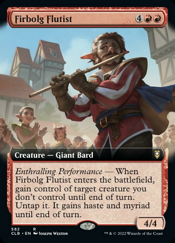 Firbolg Flutist (Extended Art) [Commander Legends: Battle for Baldur's Gate] | Mega City Incorporated