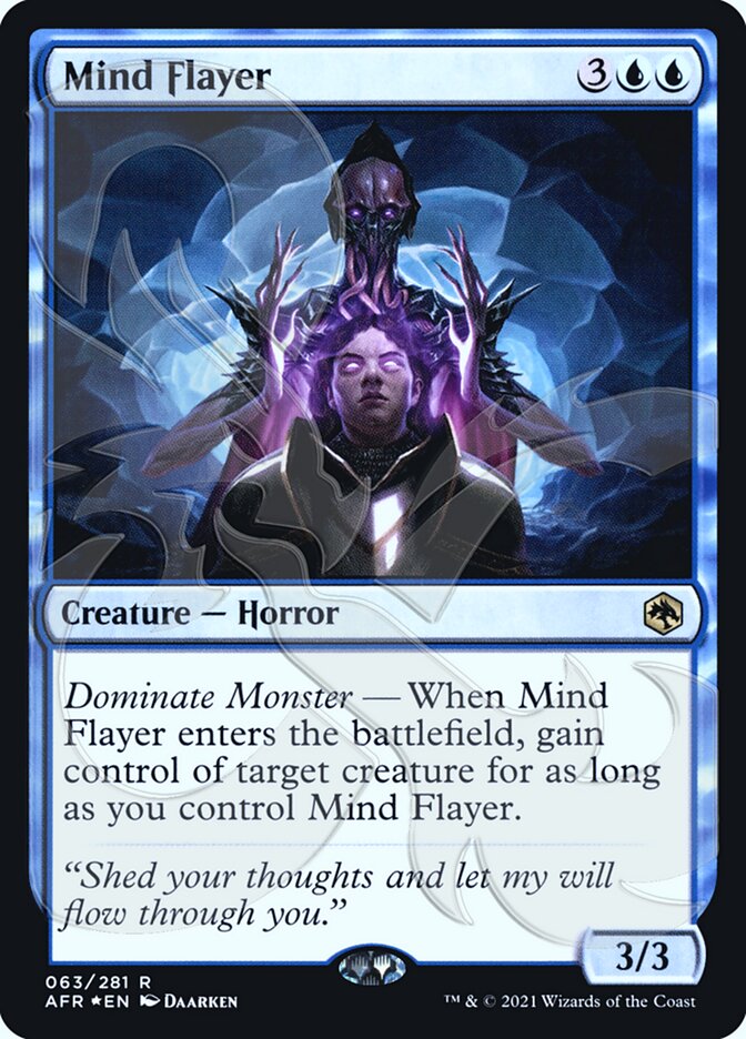 Mind Flayer (Ampersand Promo) [Dungeons & Dragons: Adventures in the Forgotten Realms Promos] | Mega City Incorporated