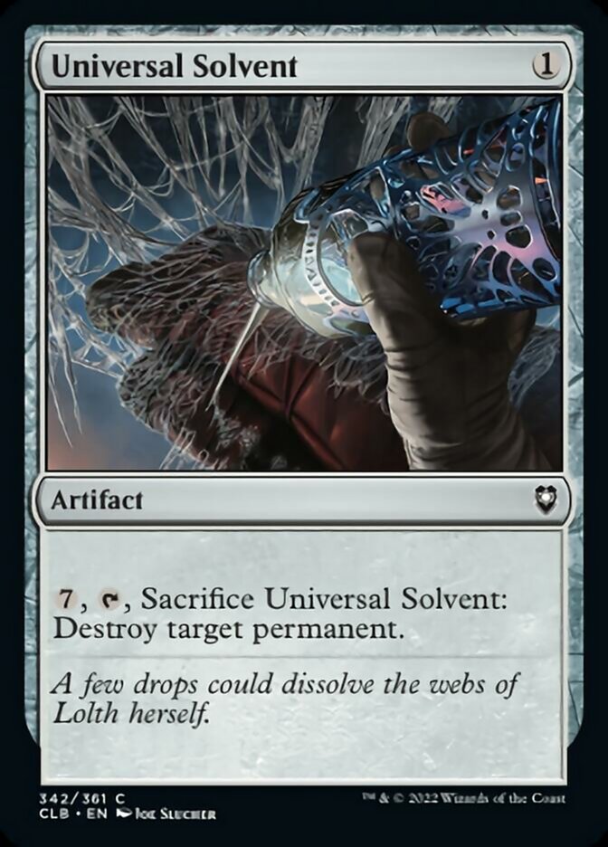 Universal Solvent [Commander Legends: Battle for Baldur's Gate] | Mega City Incorporated