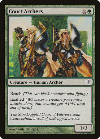 Court Archers [Shards of Alara] | Mega City Incorporated