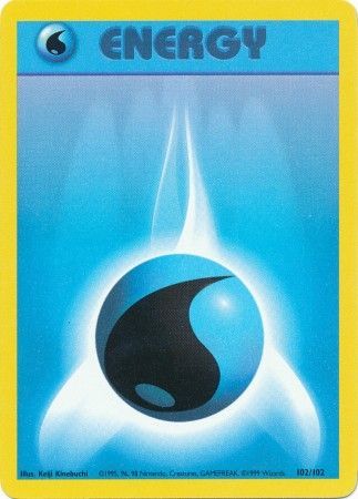 Water Energy (102/102) [Base Set Unlimited] | Mega City Incorporated