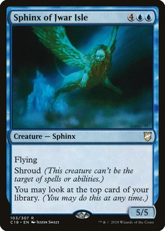 Sphinx of Jwar Isle [Commander 2018] | Mega City Incorporated