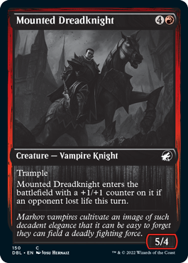 Mounted Dreadknight [Innistrad: Double Feature] | Mega City Incorporated