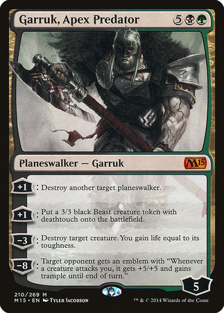 Garruk, Apex Predator [Magic 2015] | Mega City Incorporated