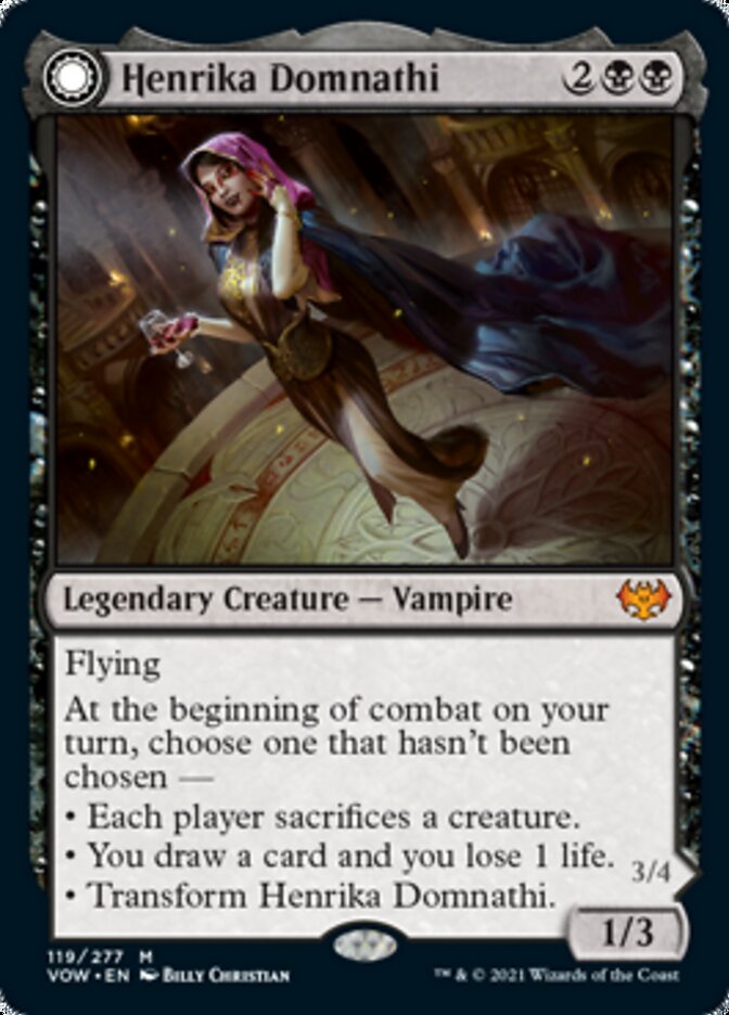 Henrika Domnathi // Henrika, Infernal Seer [Innistrad: Crimson Vow] | Mega City Incorporated