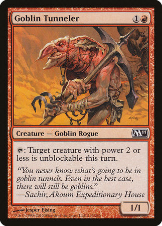 Goblin Tunneler [Magic 2011] | Mega City Incorporated