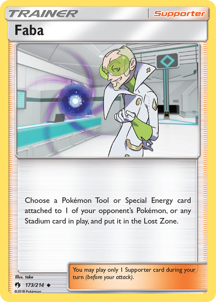 Faba (173/214) [Sun & Moon: Lost Thunder] | Mega City Incorporated