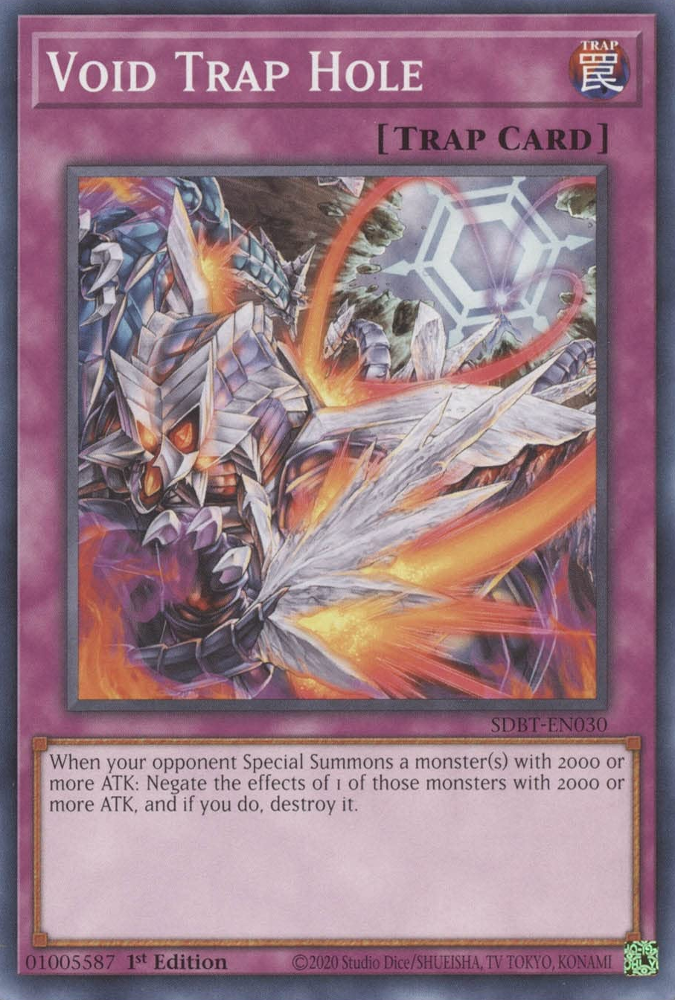 Void Trap Hole [SDBT-EN030] Common | Mega City Incorporated
