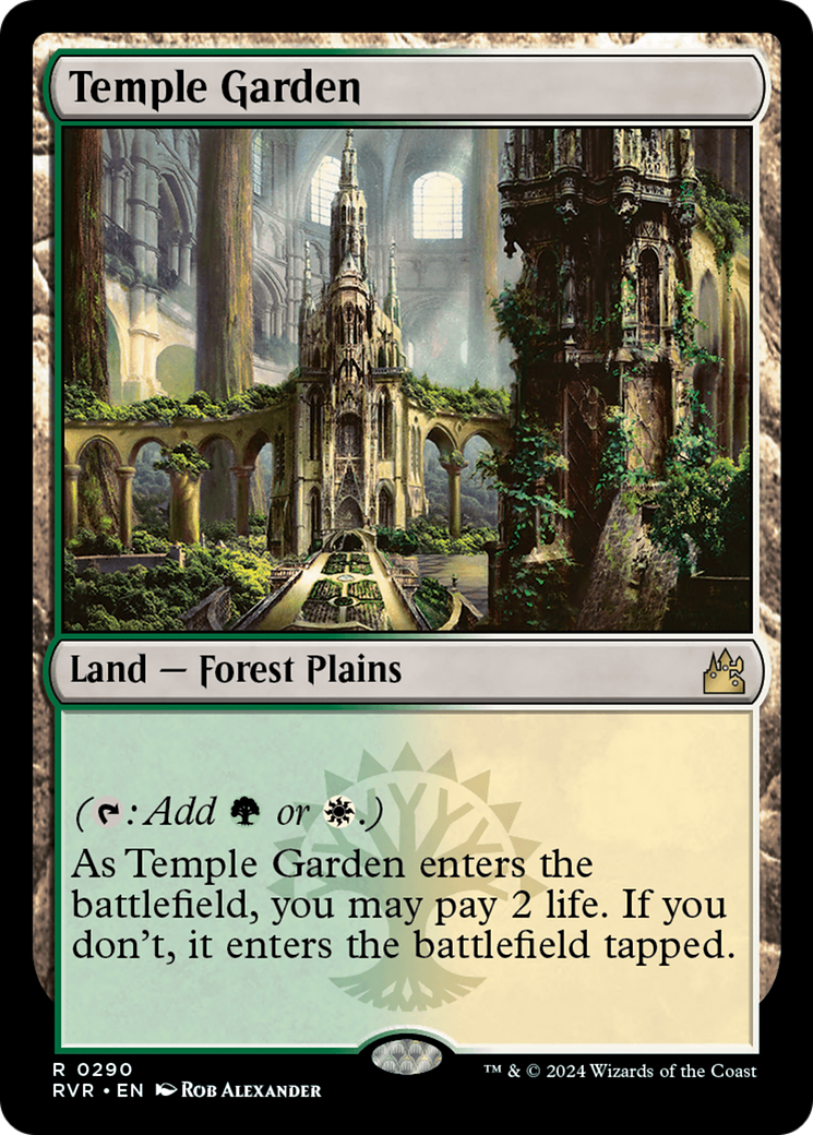 Temple Garden [Ravnica Remastered] | Mega City Incorporated