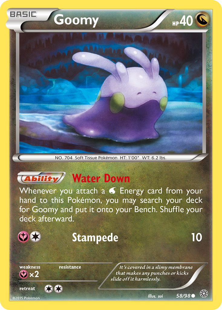 Goomy (58/98) [XY: Ancient Origins] | Mega City Incorporated