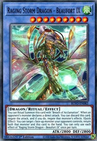 Raging Storm Dragon - Beaufort IX [BLVO-EN082] Common | Mega City Incorporated