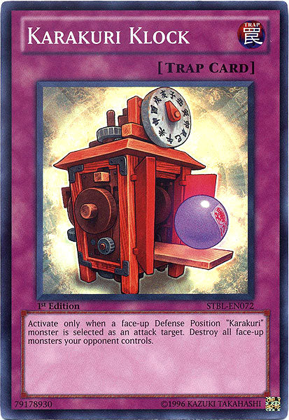 Karakuri Klock [STBL-EN072] Super Rare | Mega City Incorporated